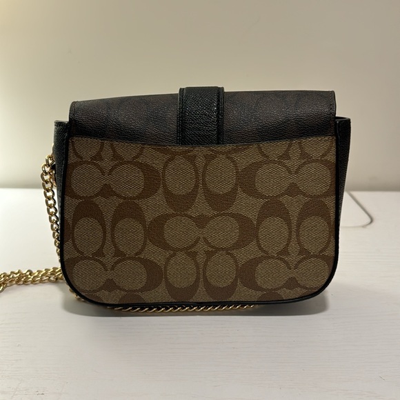 Coach Gemma Crossbody In Blocked Signature Canvas With Star Buckle ⭐️ - Picture 2 of 4